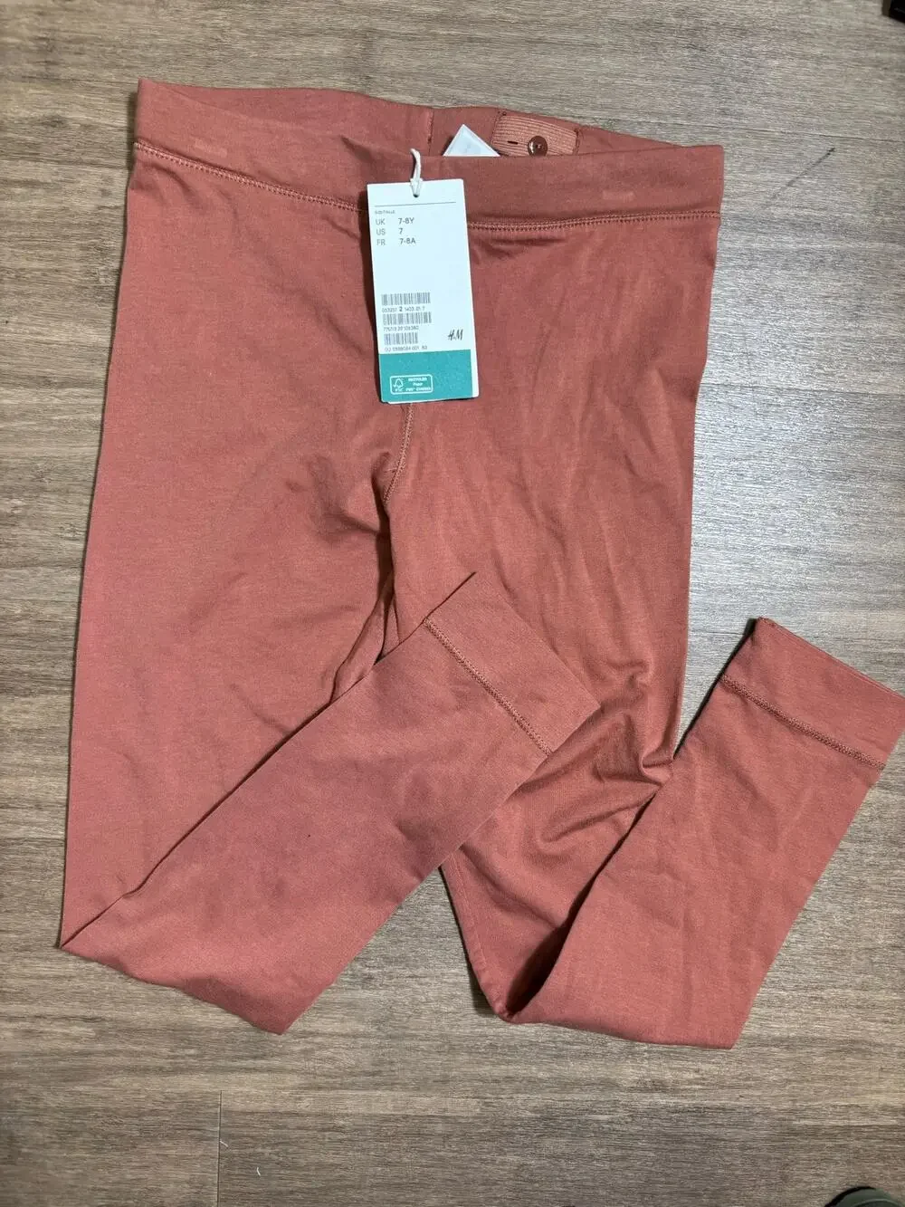 NWT Bundle of 3 Pairs of Girls Leggings S 7/8 : H&M, Derek Heart